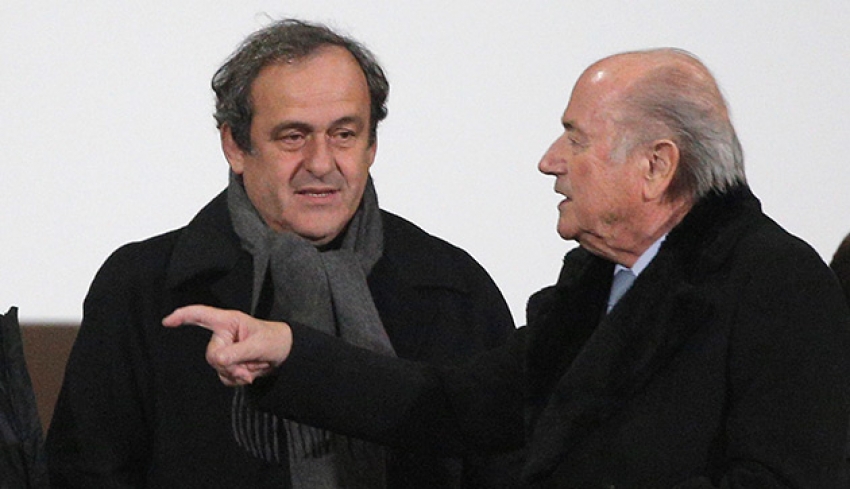 Blatter ve Platini'nin men cezaları 6 yıla indi