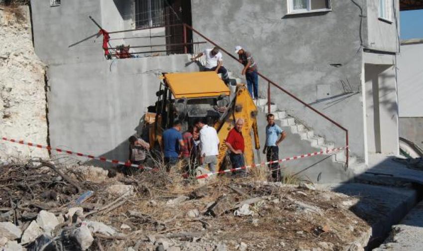 Facia teğet geçti! Freni boşalınca...