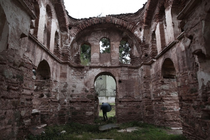 Bursa'da Aziz Aberkios adına yapılan kilise turizme açılmayı bekliyor