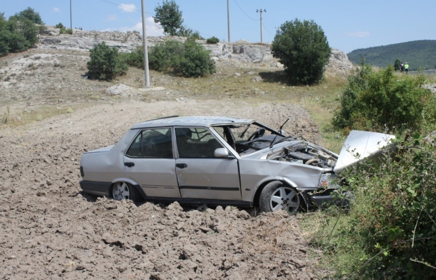 Trafik kazası: 2 yaralı