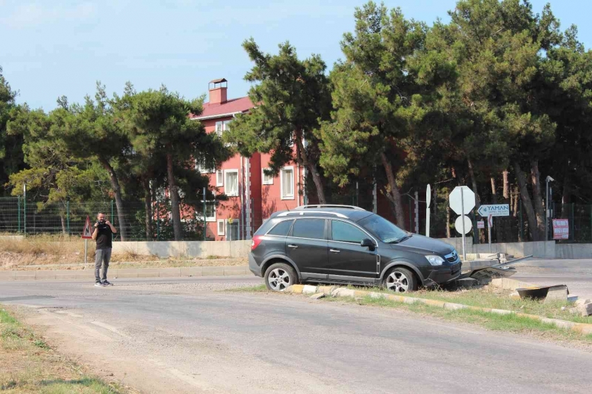 Trafik kazası: 1 yaralı