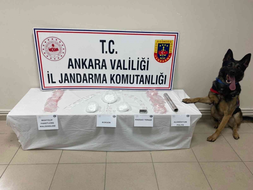 Ankara’da jandarmadan uyuşturucu operasyonu