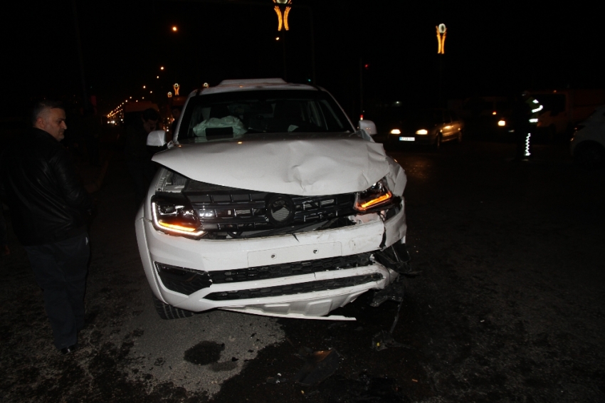 Mardin’de trafik kazası: 2’si polis 7 yaralı