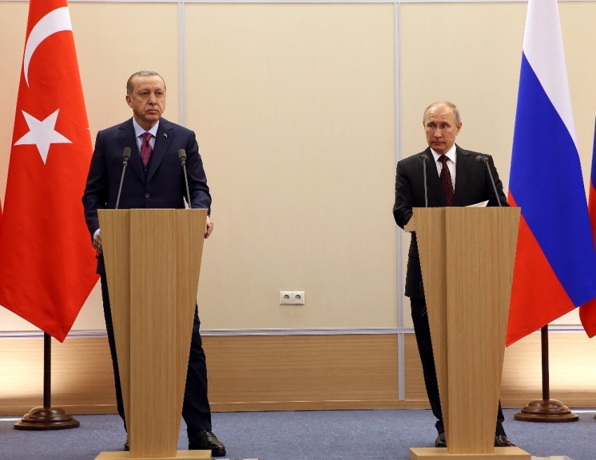 Cumhurbaşkanı Erdoğan, Putin ile görüştü