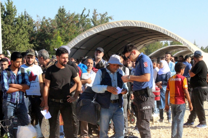 Bayram için ülkesine giden Suriyelilerin sayısı 27 bini aştı