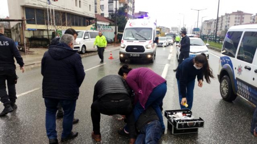 Bursa'da trafik kazası:2 yaralı