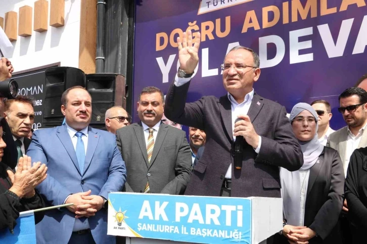 Bakan Bozdağ Şanlıurfa’da seçim güvenliğine dikkat çekti