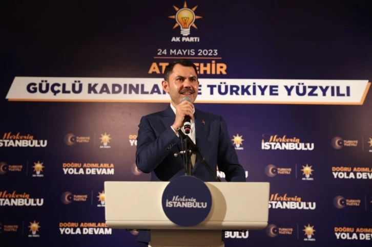 Bakan Kurum: "Kadınlarımızın güvenli yarınları için yeni bir sayfa daha açıyoruz"
