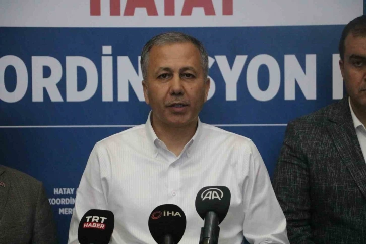 Bakan Yerlikaya: "Hatay’a 197 bin 248 konut yapılacak"
