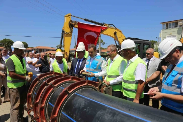 Balıkesir BŞB Başkanı Akın, Ayvalık’ın su sorununu tarihe gömecek ilk adımı attı
