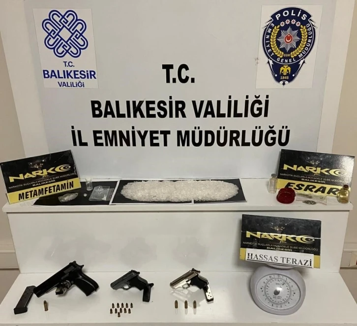 Balıkesir’de 67 şahsa uyuşturucu operasyonu
