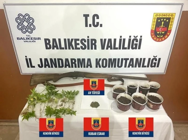 Balıkesir’de jandarmadan 67 şüpheliye uyuşturucu operasyonu
