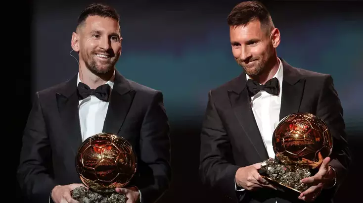 Ballon d'Or 8. Kez Messi'nin !