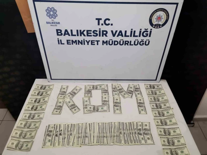 Bandırma’da sahte para operasyonu
