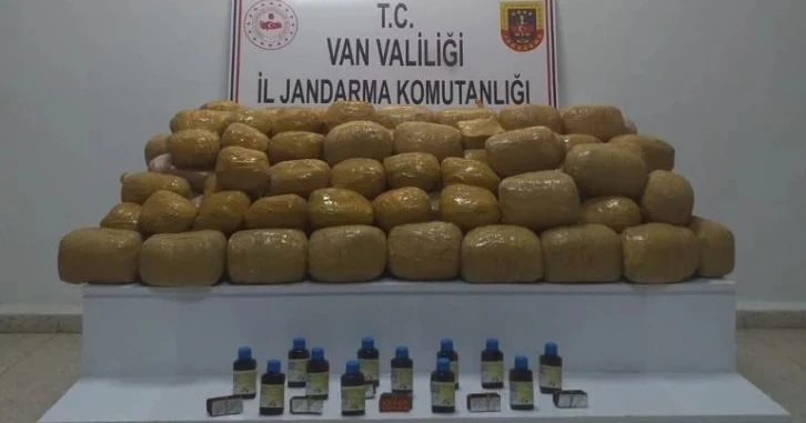 Van'da 216 kilogram uyuşturucu ele geçirildi