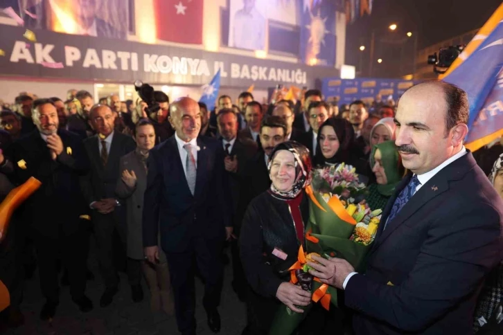 Başkan Altay: "İlk günkü aşkla Konya’ya hizmet etmeye devam edeceğiz"
