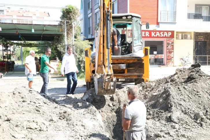 Başkan Arslan, Altınkum’da çalışmaları denetledi
