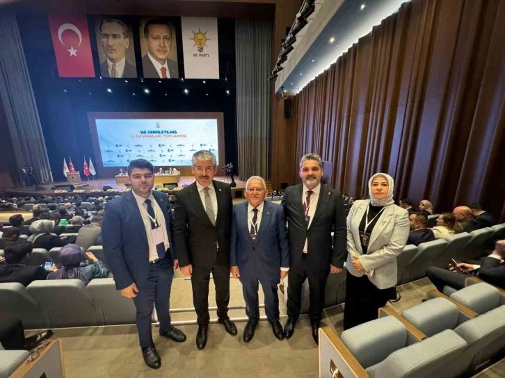 Başkan Büyükkılıç, AK Parti Genişletilmiş İl Başkanları Toplantısı’na katıldı
