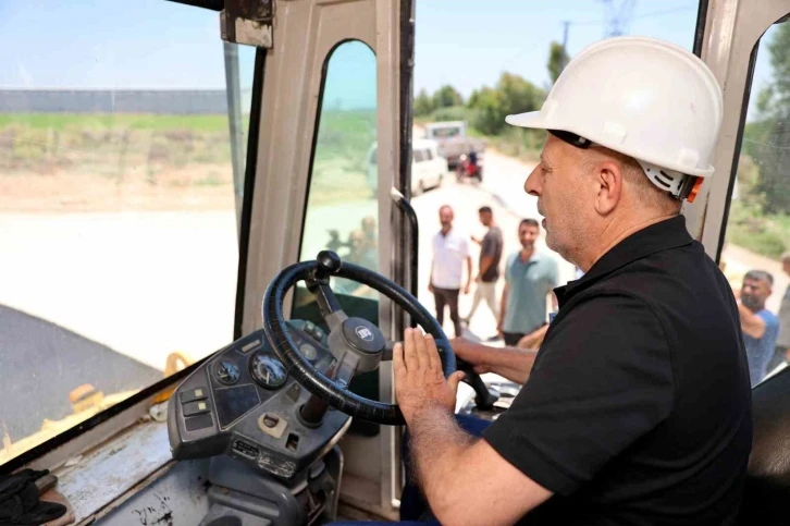 Başkan Demirçalı: "Yüreğir’de asfaltsız yol kalmayacak"
