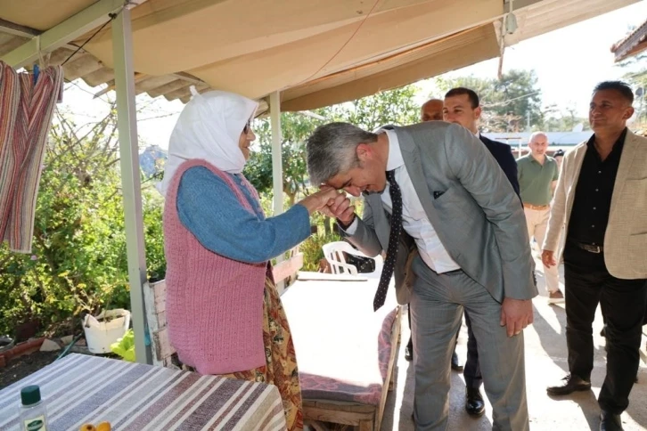 Başkan Oktay, büyükleri unutmadı
