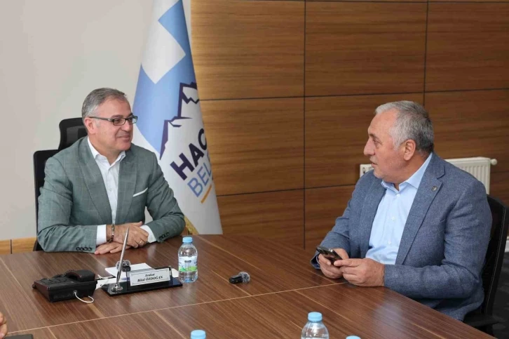 Başkan Özdoğan MHP Kayseri İl Başkanı Demirezen ve heyetini ağırladı

