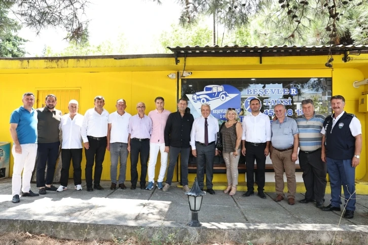 Nilüfer Belediye Başkanı Şadi Özdemir’den taksici esnafına ziyaret