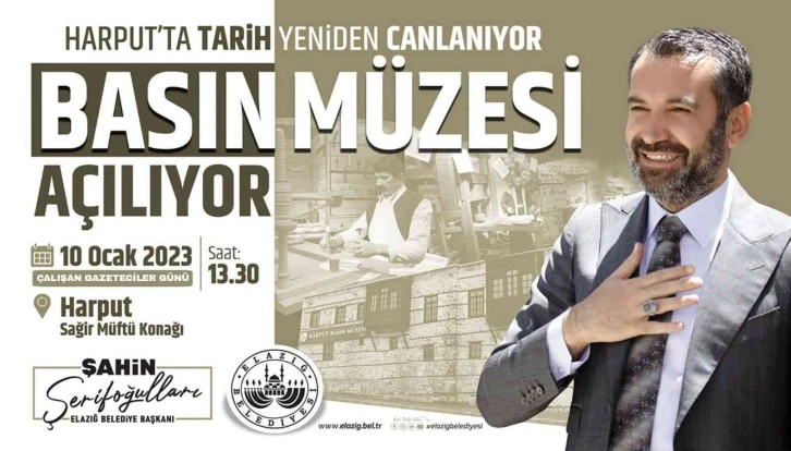 Başkan Şerifoğulları, “Basın Müzesi, şehir kültürü ve turizmine önemli kazanımlar sağlayacaktır”
