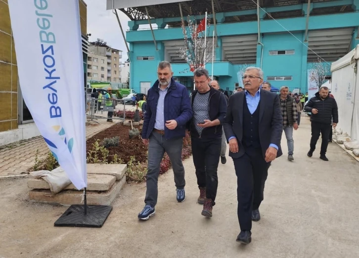 Başkan Sezer, Hatay’da çalışmaları yakından takip ediyor