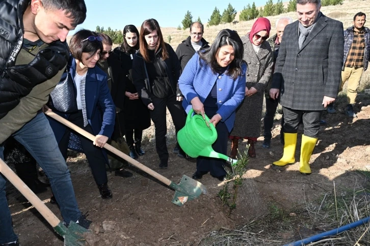 Batman’da Gazzeli şehitler anısına yüzlerce fidan toprakla buluşturuldu
