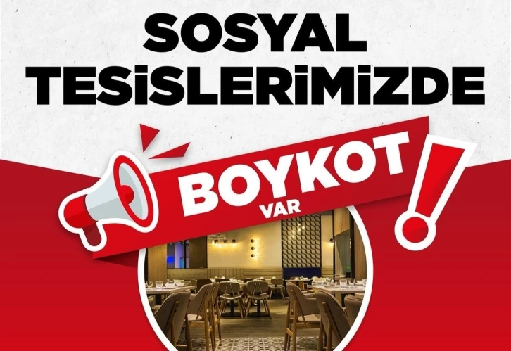 Bayrampaşa Belediyesi’nden İsrail ürünlerine boykot kararı
