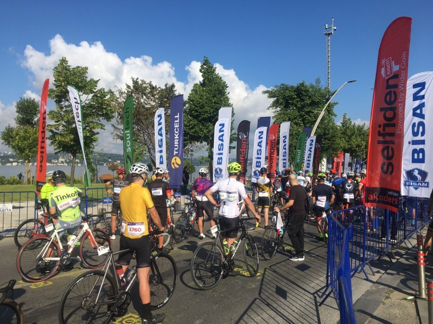 GranFondo İstanbul pedalları Beykoz’da döndü