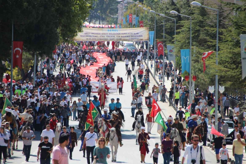 Türkiye’nin dört bir yanından gelen Yörükler Söğüt’te