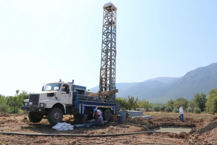 Bedeller Mahallesi’ne yeterli su için sondaj çalışmaları devam ediyor
