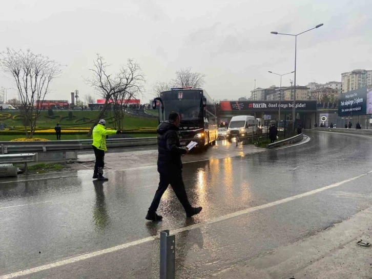 Beşiktaş derbi için Kadıköy’e geldi
