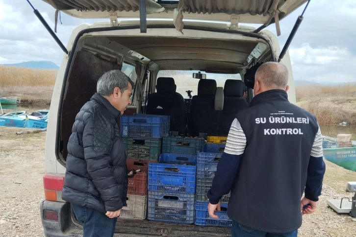 Beyşehir Gölü’nde av yasağının son gününde denetimler sıklaştırıldı
