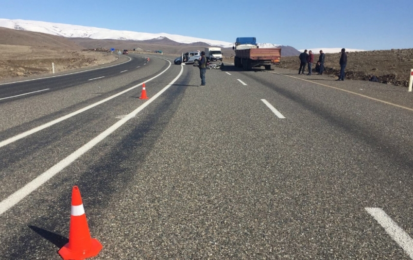 Bingöl’de trafik kazası: 8 yaralı