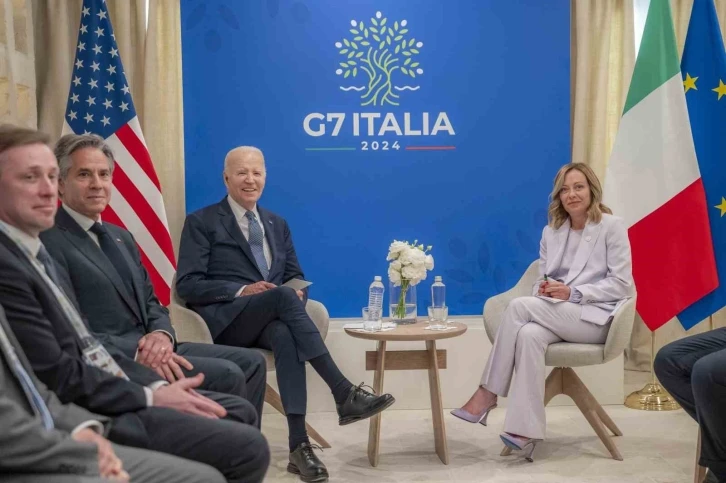 Biden, İtalya Başbakanı Meloni ile görüştü
