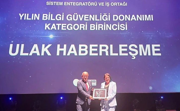 Bilişim 500 Araştırması’nda ULAK Haberleşme "Bilgi Güvenliği Donanımı Kategorisi"nde birinci oldu
