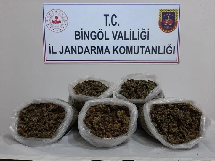 Bingöl’de uyuşturucu operasyonu
