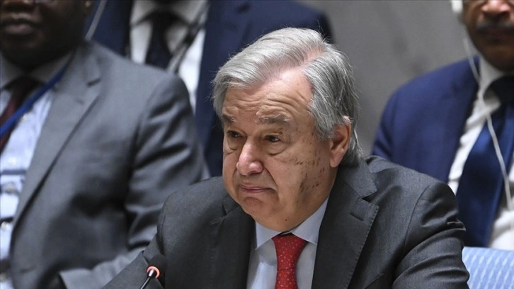 BM Genel Sekreteri Guterres'ten İsrail heyetine tepki