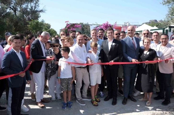 Bodrum’da Muhittin Orhon Parkı düzenlenen törenle açıldı
