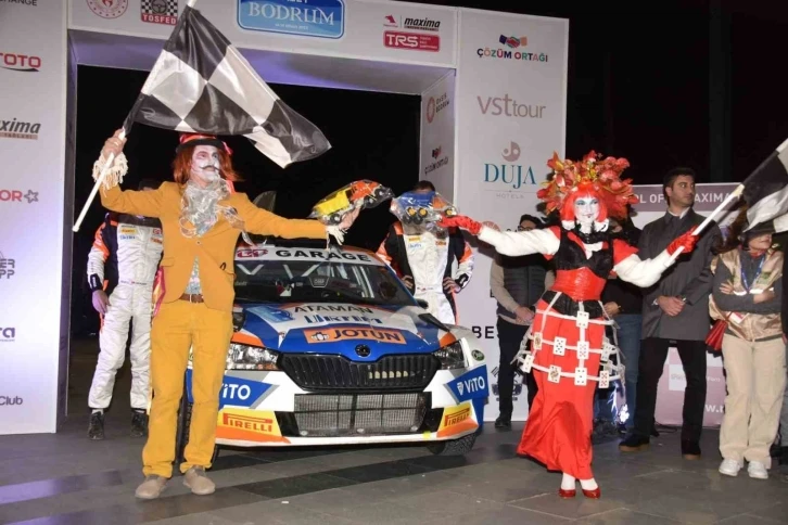 Bodrum’da ralli heyecanı
