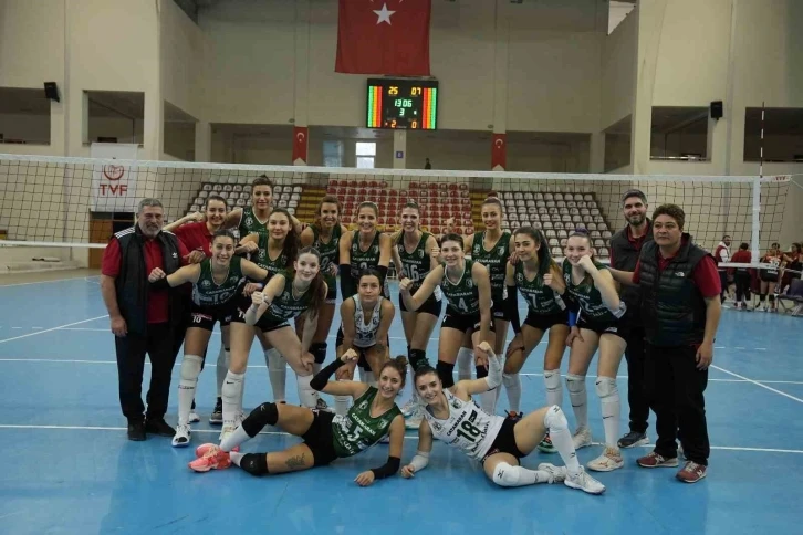 Bodrum’un İncileri çeyrek final ilk maçında galip geldi
