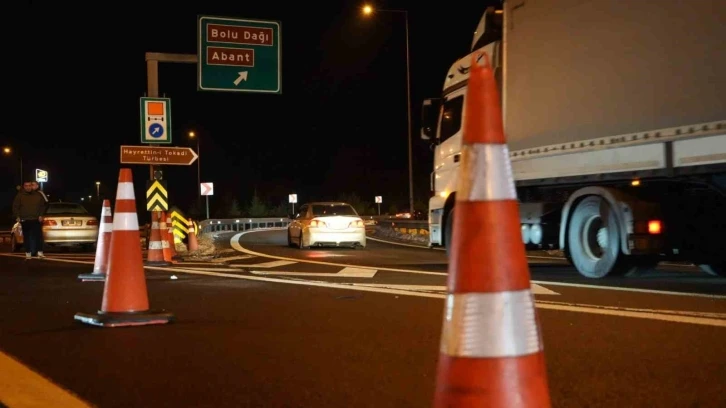 Bolu Dağı Tüneli İstanbul istikameti 14 saat sonra trafiğe açıldı
