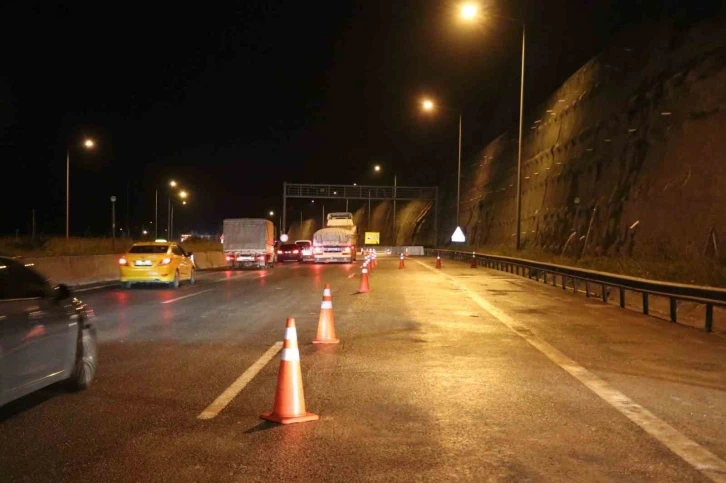 Bolu Dağı Tüneli İstanbul istikameti 30 saatin ardından trafiğe açıldı
