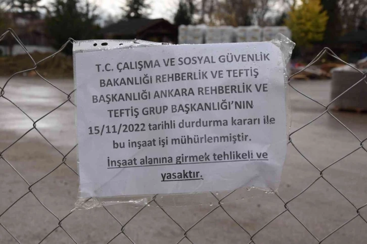 Bolu Fen Lisesi tadilat çalışmaları durduruldu
