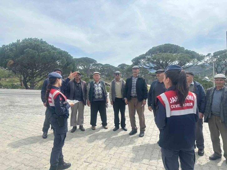 Bozdoğan’da vatandaşlar orman yangınlarına karşı bilgilendirildi
