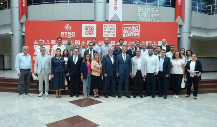 BTSO Gıda ve Paketli Ürünler Konseyi yeni dönemin ilk toplantısını yaptı