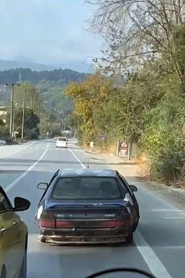 Bu otomobili trafikte görenler dönüp bir daha bakıyor
