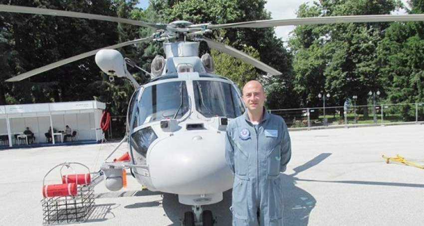 Bulgaristan'da askeri helikopter düştü